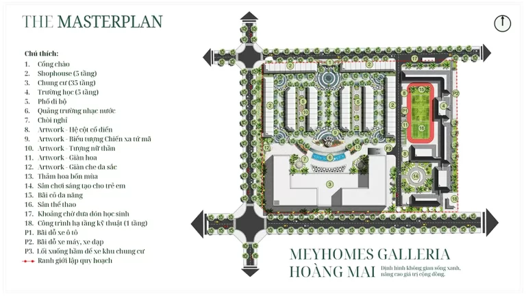 Chung cư Meyhomes Galleria Hoàng Mai